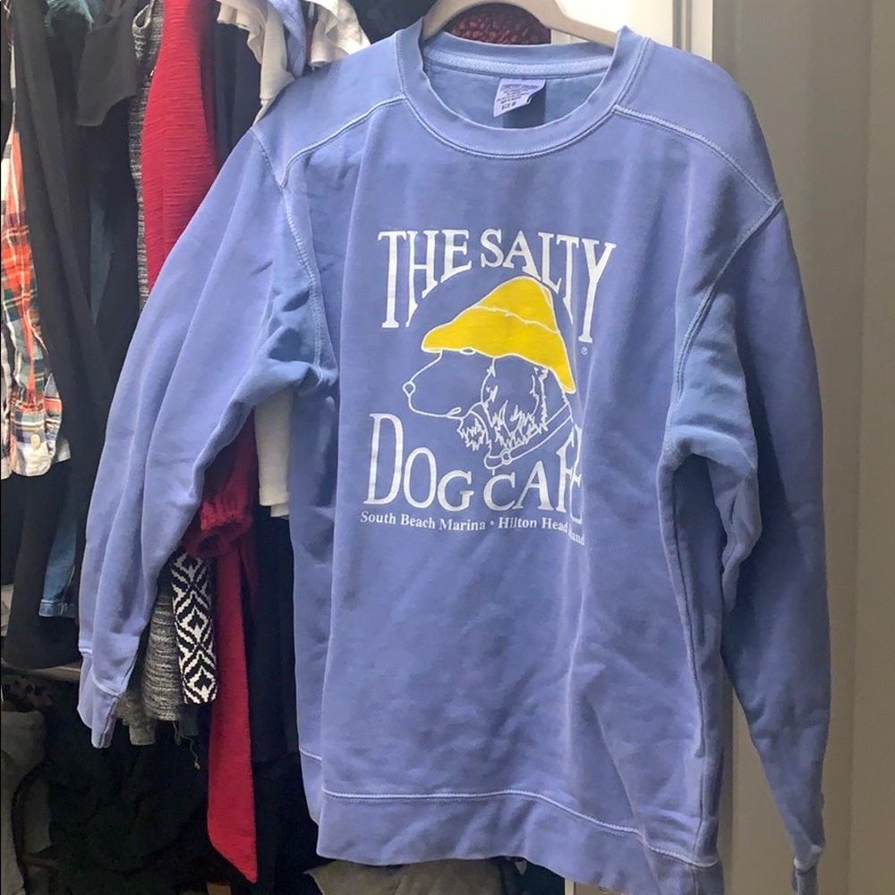 Comfort colors salty dog crew neck